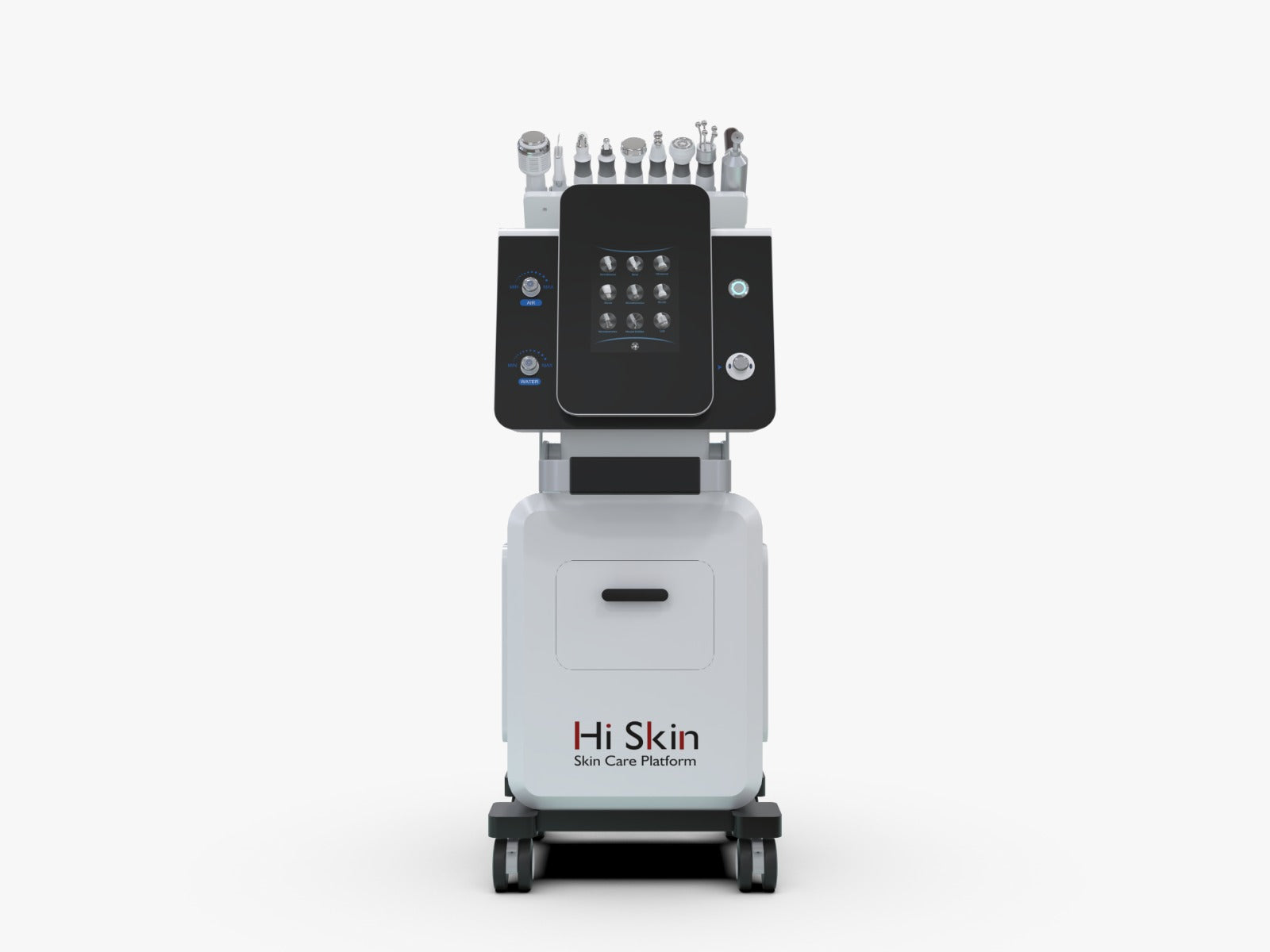 Our HydraFacial equipment is designed with cutting-edge technology to deliver exceptional skin rejuvenation results, ensuring a superior experience for both professionals and clients. Here's what makes the technology advanced:
