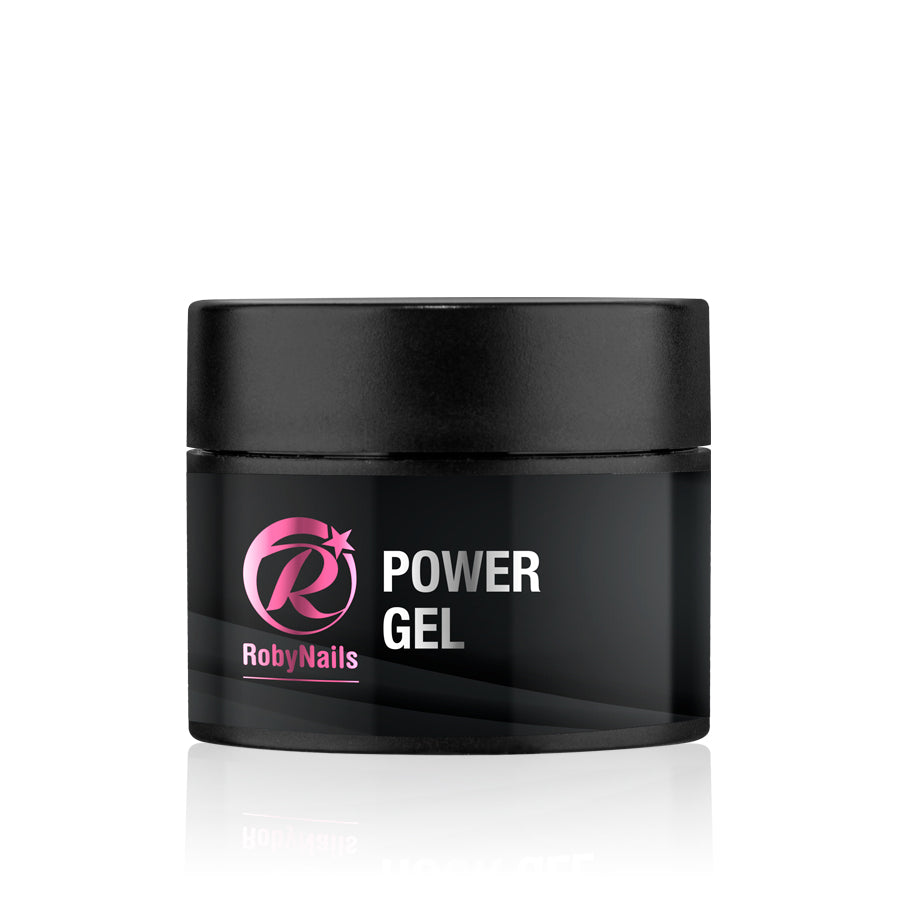 RobyNails PowerGel – Hybrid Nail Builder Gel for Strong, Long-Lasting Extensions & Overlays