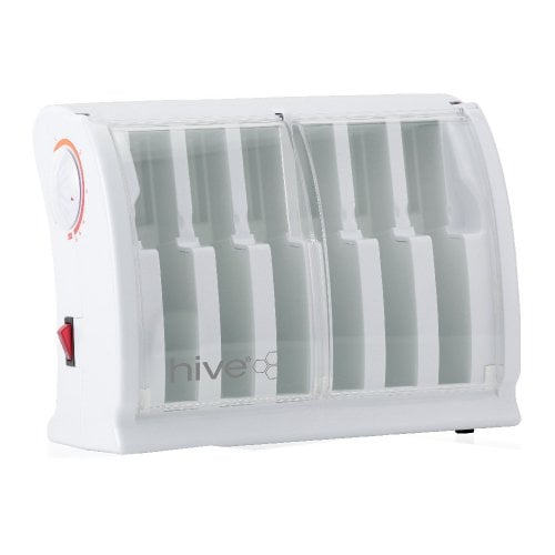 Hive of Beauty Multi Pro 6-Slot Wax Heater – professional salon wax warmer with six individually controlled chambers for 500g wax pots.