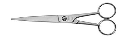 Nickel Plated Scissors by Nippes of Solingen - Size: 6"