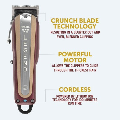 Wahl 5 Star “Legend” Hair Clipper - Cordless - Tulipa Hair & Beauty 
